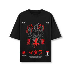 Madara Ghost of Uchiha  - Premium Oversized Tee