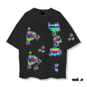 Ha Ha Huh - Premium Oversized Tee